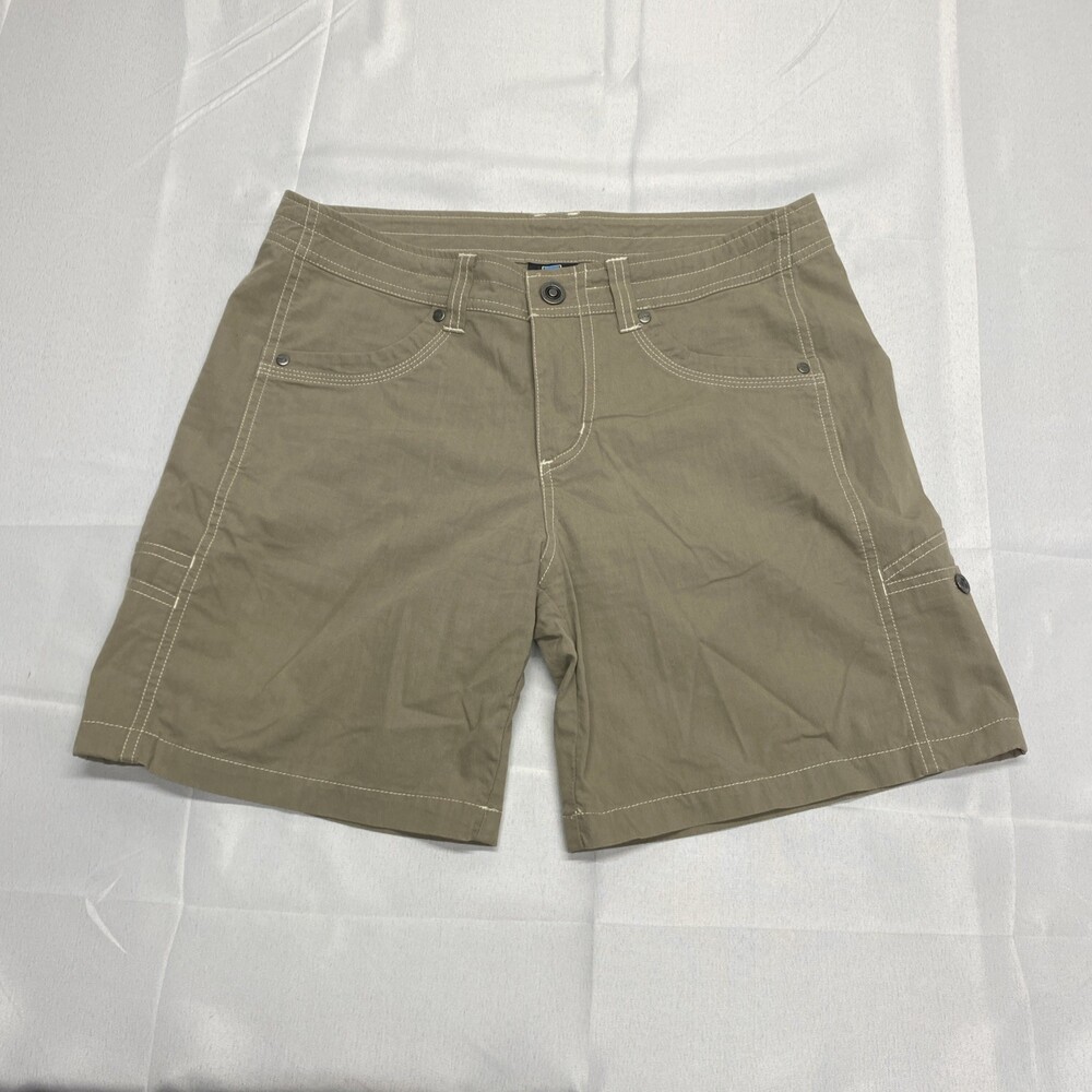 Kuhl Size 8 Khaki Hiking Outdoor shorts!